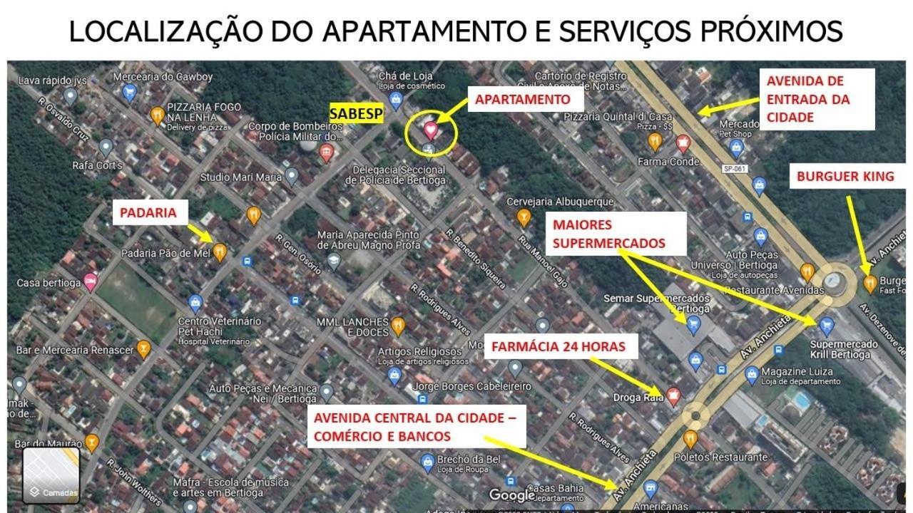 Appartement Apartamento No Centro De Bertioga Extérieur photo
